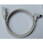  CORD. RJ45/IEC M COUDE 80 CM 