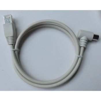  CORD. RJ45/IEC M COUDE 80 CM 