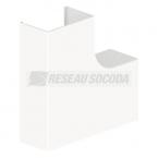 Angle plat blanc 45x75 