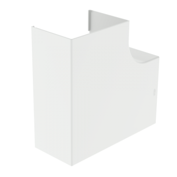  Angle plat blanc 95x140 