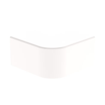  Angle exterieur blanc 35X35 