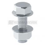  Vis hexa. M8x25 INOX AISI 316 