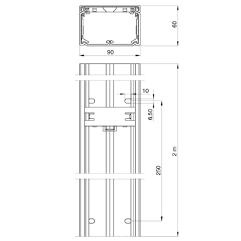  Goulotte (2m) 60x90 