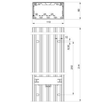  Goulotte (2m) 60x110 