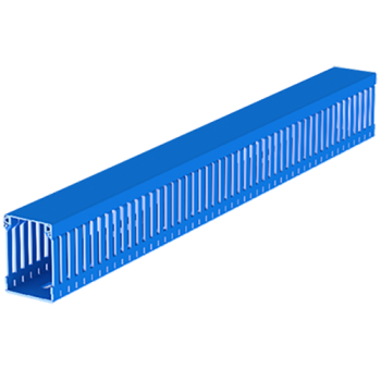  Goulotte cablage bleu 60x43 