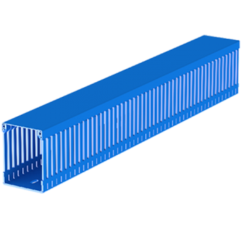  Goulotte cablage bleu 80x60 