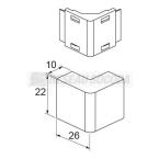  Angle exterieur 10x22 