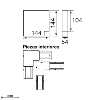  Angle plat 50x100 