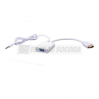  ADAPT HDMI-VGA+JACK 20CM 