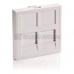  PLASTRON RJ45 DOUBLE 45x45 