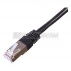 CORD RJ CAT6A SFTP NOIR 1M 
