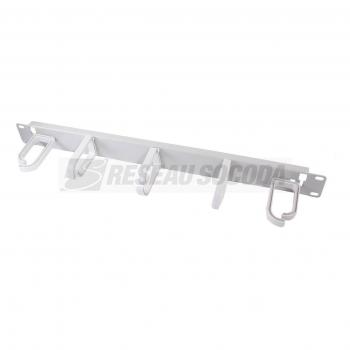  PASSE CABLE ANNEAU PLAST GRIS 