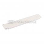  OBTURATEUR 10 POUCES 1U GRIS 