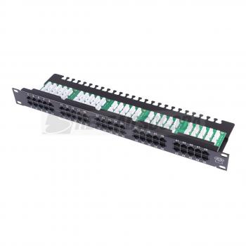  PANNEAU TELEPH 1U 50 PORTS 