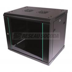  COFFRET BRASSAGE 18U P600 NOIR 