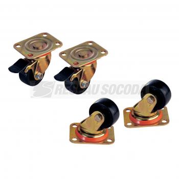  ROULETTES x4 POUR BAIES ECO 