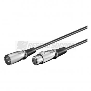  RALLONGE XLR 3P M-F 15M 