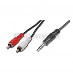  CORDON AUDIO MINIJACK/RCA 2M 