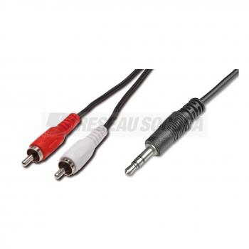  CORDON AUDIO MINIJACK/RCA 2M 