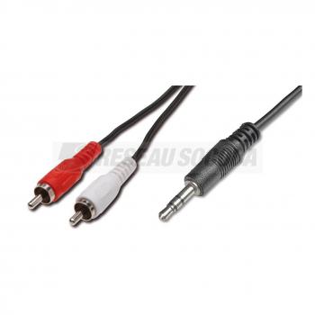  CORDON AUDIO MINIJACK/RCA 5M 