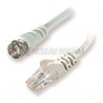  CORDON TV RJ45->TYPE F MALE 2M 