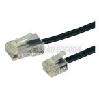  CORDON TEL.RJ45/RJ11 NOIR 10M 