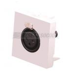  PLASTRON 45x45 XLR BORNIER 