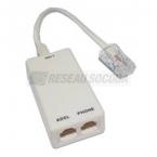  FILTRE ADSL RJ45 VERS 2xRJ11 