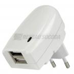  CHARGEUR SECTEUR USB DOUBLE 