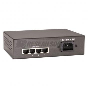  SWITCH POE 4x10/100 65W 