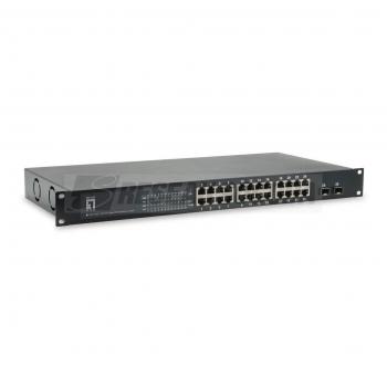  SWITCH POE 24x GIGA 180W+2 SFP 