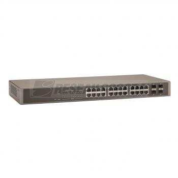  SWITCH SMART 24xGIGA + 4 SFP 