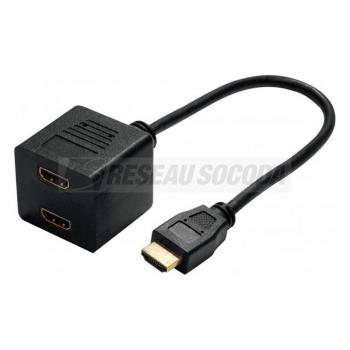  CORDON ECLATEUR HDMI->2xHDMI 
