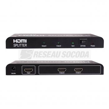  SPLITTER HDMI 2 PORTS 4K 