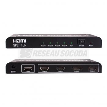  SPLITTER HDMI 4 PORTS 4K 