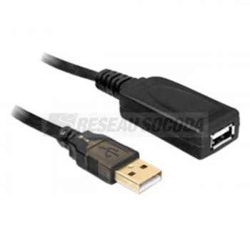  RALLONGE USB2 AMPLIFIE 20 MTS 