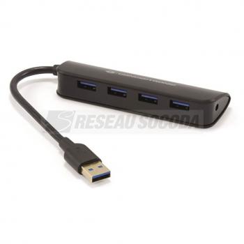  HUB 4 PORTS USB3 AUTO ALIMENTE 
