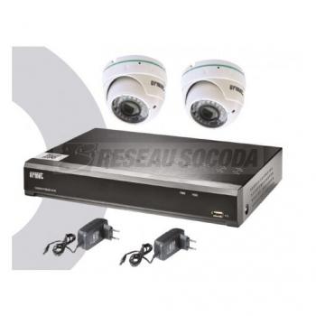  Kit Ahd 2 Camdom+1Dvr 