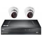  Kit IP 2 cameras dmes +  NVR 