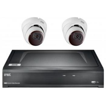  Kit IP 2 cameras dmes +  NVR 