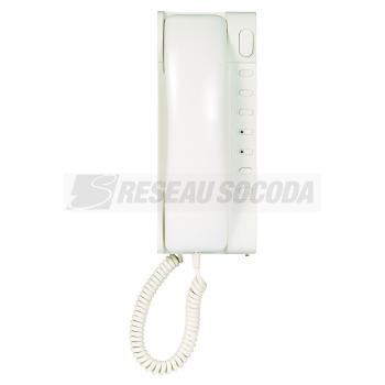  Poste E2W+Reglag Volume Blanc 