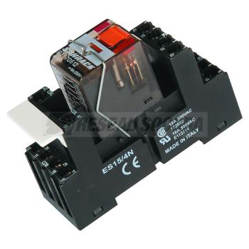  Relais 12 V/Ac Alt Avec Socle 