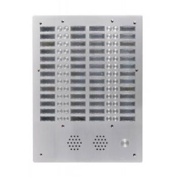  Plaque A.V Alu 6Mm 4R 52Bp 