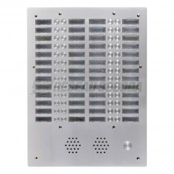  Plaque A.V Alu 6Mm 4R 52Bp 