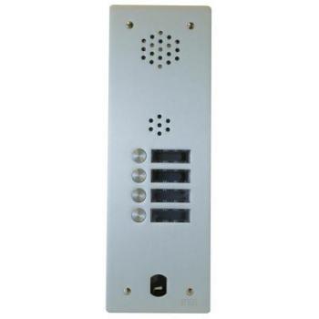  Plaque Audio Alu 4 Bp 2 Voice 