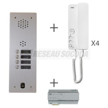  Kit Audio 1R 4Bp 2 Voice Progr 