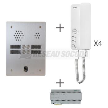  Kit Audio 2R 4Bp 2 Voice Progr 