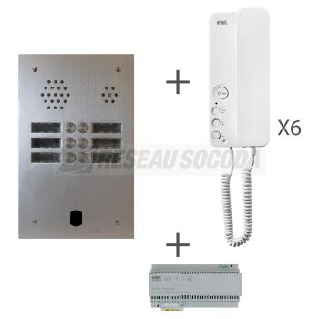  Kit Audio 2R 6Bp 2 Voice Progr 