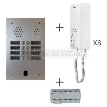  Kit Audio 2R 8Bp 2 Voice Progr 