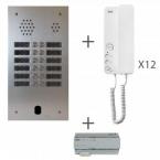  Kit Audio 2R 12Bp 2 Voice Prog 